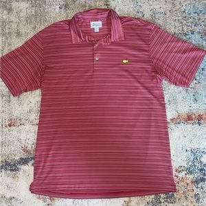 Mens XL Master’s Polo Performance Material EUC